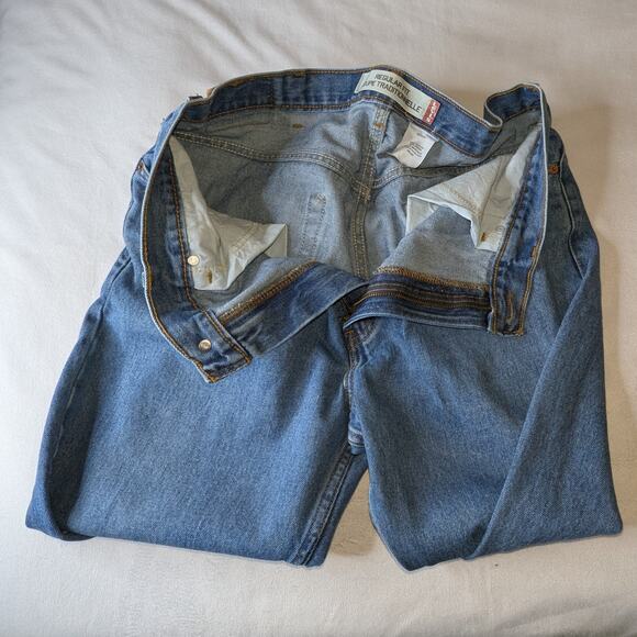 Men's Levi's 505 Regular Fit Denim Jeans for Men 38 x 30 - Picture 4 of 4